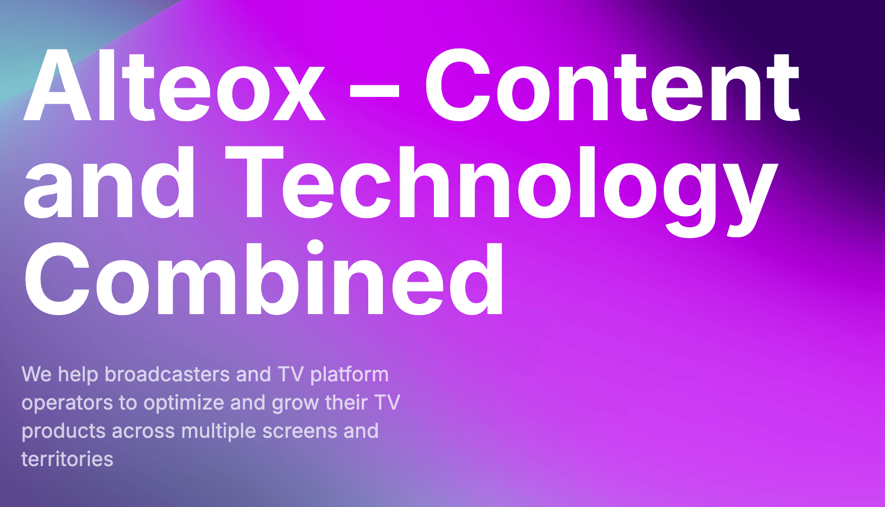 Home | alteox sub-site
